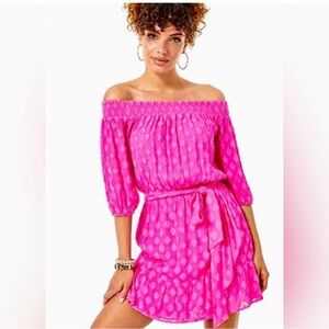 Lilly Pulitzer Rochelle off shoulder romper